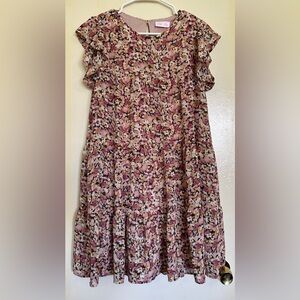 Pink Lily Multicolor Floral Dress